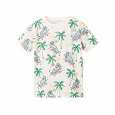 TOM TAILOR 1041715-35322 ΠΑΙΔΙΚΟ T-Shirt  ΜΕ ΣΧΕΔΙΟ DINO ΑΓΟΡΙ ΛΕΥΚΟ
